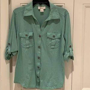 Style & Co Casual Button Up